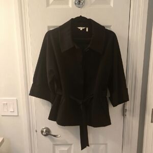 Tyler Boe EUC Timeless Black Jacket, Great Wardrobe Layering Piece, Size 6 (#14)